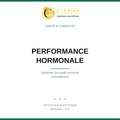 Performance Hormonale