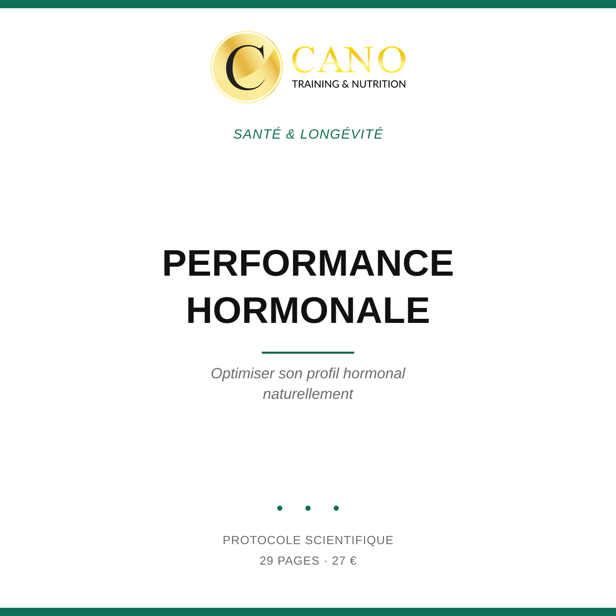 Performance Hormonale