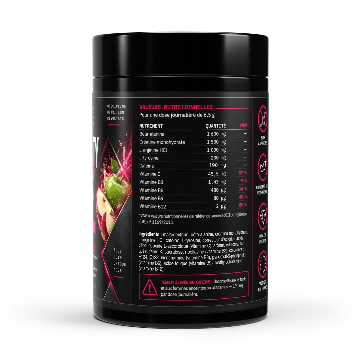 Intensity Max - Pré-Workout Tutti-Frutti