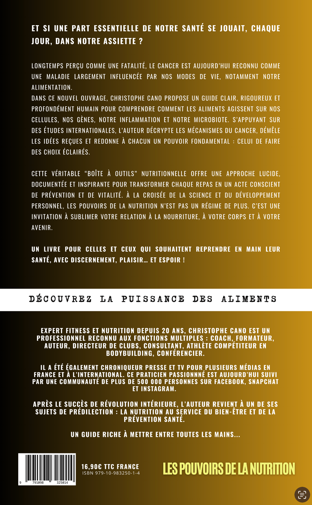 Les Pouvoirs de la Nutrition - Tome 1