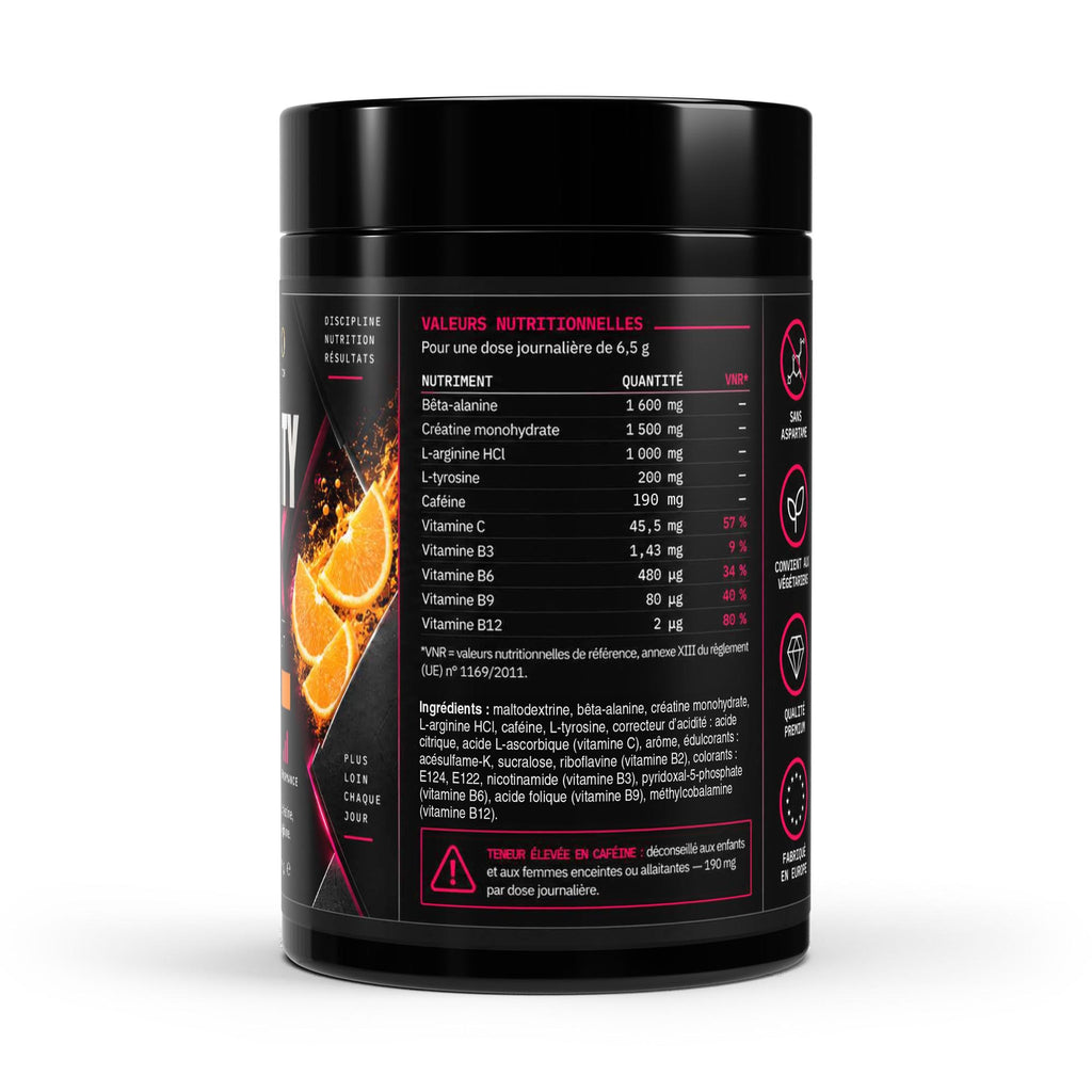 Intensity Max Pré-Workout Orange