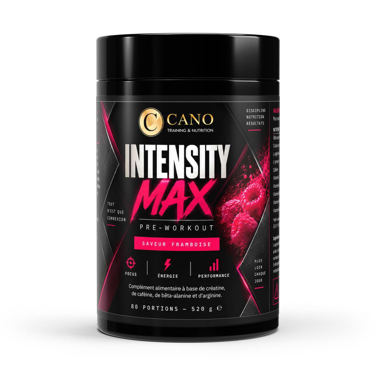 Intensity Max Pré-Workout Framboise
