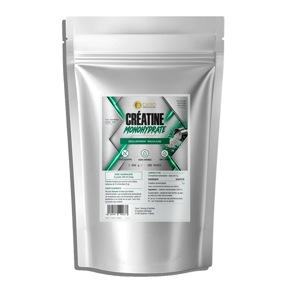 Créatine monohydrate pure - 1000 gr