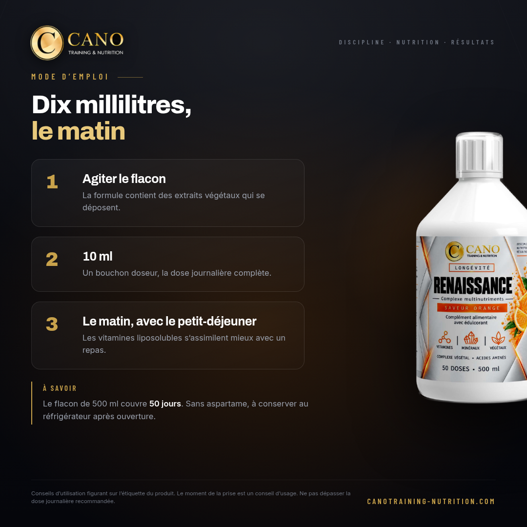 Renaissance - Complexe Multinutriments Saveur Orange