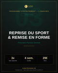 Programme Reprise du Sport & Remise en Forme