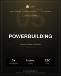 Programme Powerbuilding