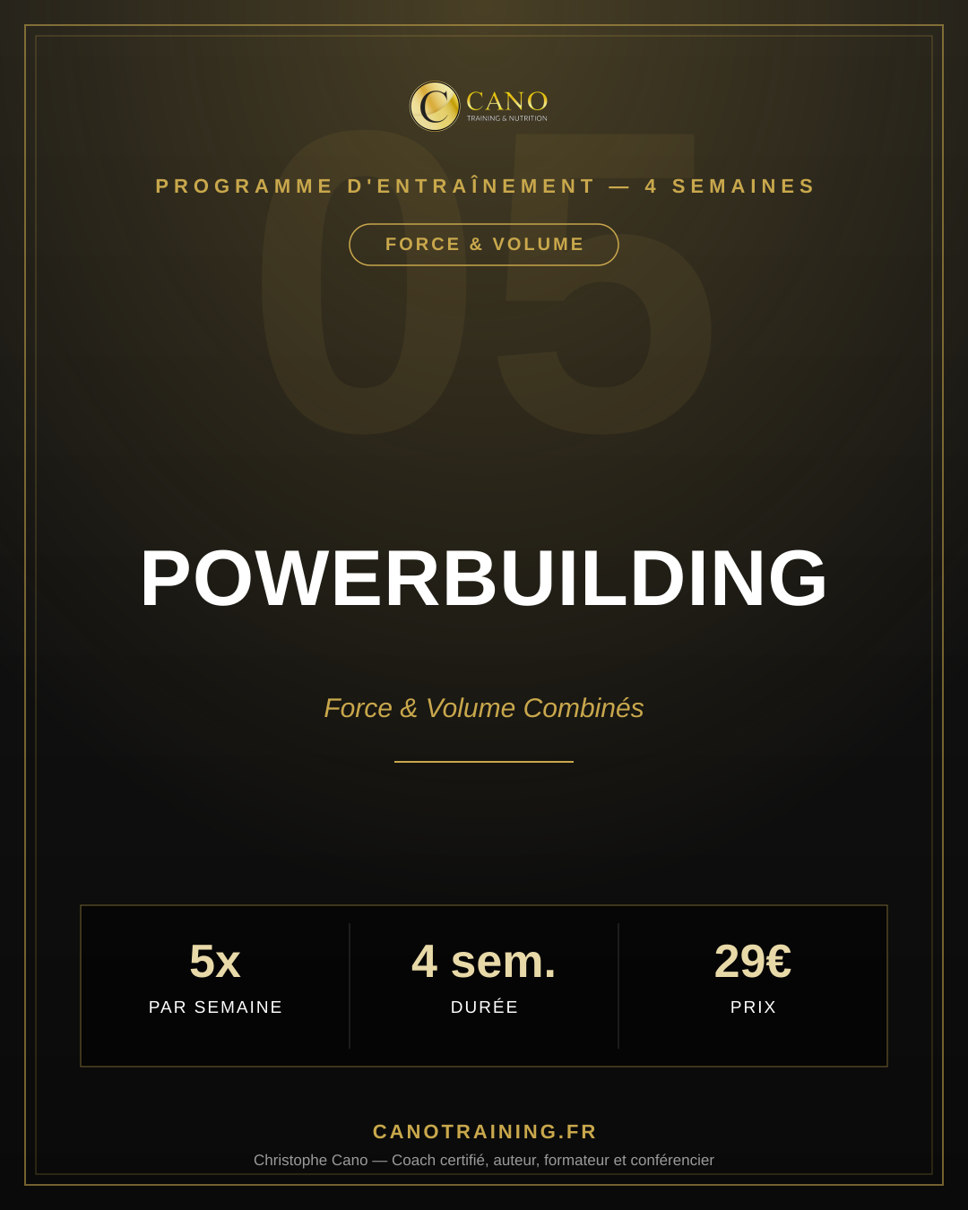 Programme Powerbuilding